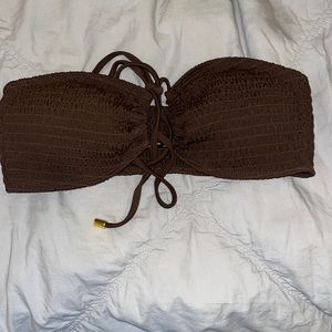 Brown Swimsuit top